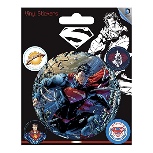 DC Comics - Superman, Vinyl-Aufkleber, 10 x 12.5 cm von Pyramid International