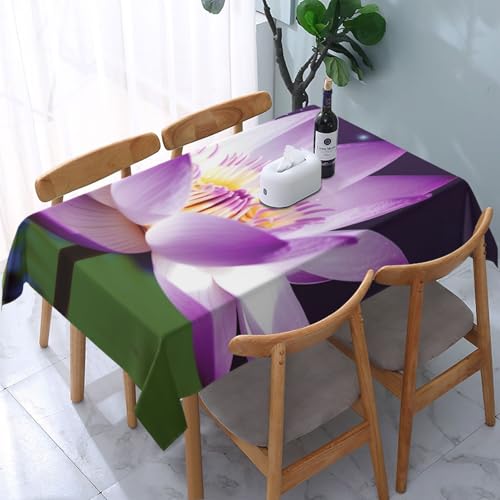 DCARSETCV Rechteckige Tischdecke mit Blumenmuster, bedruckt, 183 x 137 cm, waschbare Tischdecke für Küche, Esszimmer, Hochzeit, Partys DCARSETCV Rechteckige Tischdecke mit Blumenmuster, bedruckt, 183 x 137 cm, waschbare Tischdecke für Küche, Esszimmer, Hochzeit, Partys von DCARSETCV