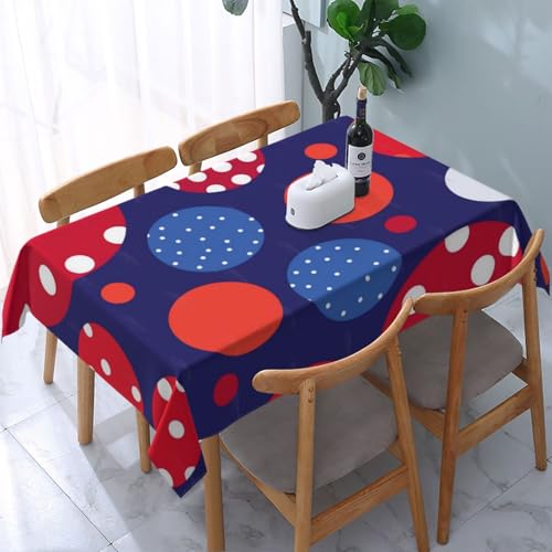 DCARSETCV Tischdecke, rechteckig, 183 x 137 cm, Stoff-Tischdecke, waschbar, Tischdecke für Küche, Esszimmer, Hochzeit, Partys DCARSETCV Tischdecke, rechteckig, 183 x 137 cm, Stoff-Tischdecke, waschbar, Tischdecke für Küche, Esszimmer, Hochzeit, Partys von DCARSETCV