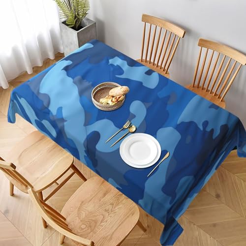DCARSETCV Tischdecke, rechteckig, bedruckt, 228 x 152 cm, waschbar, Tischdecke für Küche, Esszimmer, Hochzeit, Partys DCARSETCV Tischdecke, rechteckig, bedruckt, 228 x 152 cm, waschbar, Tischdecke für Küche, Esszimmer, Hochzeit, Partys von DCARSETCV