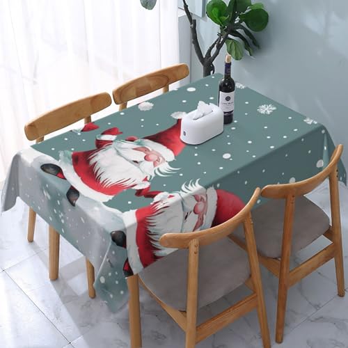 DCARSETCV Weihnachtliche Tischdecke, bedruckt, rechteckig, 183 x 137 cm, Stoff-Tischdecke, waschbar, Tischdecke für Küche, Esszimmer, Hochzeit, Partys DCARSETCV Weihnachtliche Tischdecke, bedruckt, rechteckig, 183 x 137 cm, Stoff-Tischdecke, waschbar, Tischdecke für Küche, Esszimmer, Hochzeit, Partys von DCARSETCV