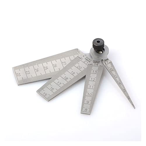 Edelstahl-Keil-Fühlerloch-Kegellehren-Lineal Messwerkzeug 1~7mm 8~14mm 15~21mm 22~29mm Langlebig Messwerkzeuge Edelstahl-Keil-Fühlerloch-Kegellehren-Lineal Messwerkzeug 1~7mm 8~14mm 15~21mm 22~29mm Langlebig Messwerkzeuge von DCDCD