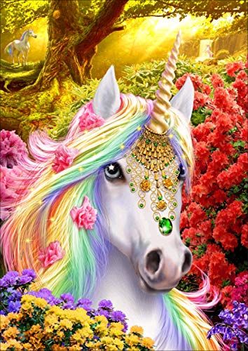 5D Diamant Malerei Set Einhorn für Erwachsene und Anfänger Kreuzstich set Erwachsene Diamant Painting 5D DIY Bilder Voll Set Malen nach Zahlen Kristall Kunst Set Deko Wohnzimmer 30 x 40 cm 5D Diamant Malerei Set Einhorn für Erwachsene und Anfänger Kreuzstich set Erwachsene Diamant Painting 5D DIY Bilder Voll Set Malen nach Zahlen Kristall Kunst Set Deko Wohnzimmer 30 x 40 cm von DCIDBEI