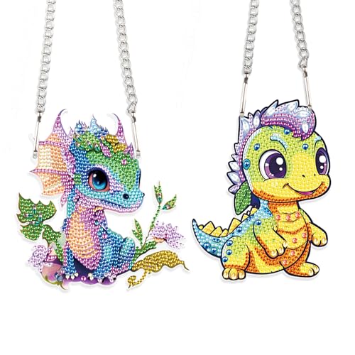 DCIDBEI 2 Pack Diamond Painting Hängen Ornamente Drachen mit Kette15x15cm Diamond Painting Schilder Dinosaurier Diamant Malerei Anhänger Pendant Plakette Haustürschild Wandschild Anfänger Flugsaurier DCIDBEI 2 Pack Diamond Painting Hängen Ornamente Drachen mit Kette15x15cm Diamond Painting Schilder Dinosaurier Diamant Malerei Anhänger Pendant Plakette Haustürschild Wandschild Anfänger Flugsaurier von DCIDBEI