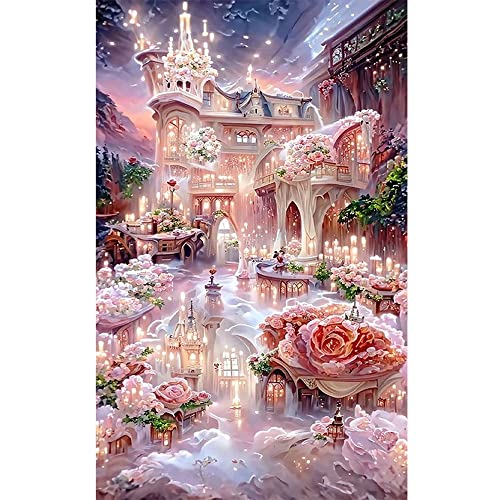 DCIDBEI 3D Ai Diamond Painting Schloss Landschaft 40x60cm 5D Diamond Painting Rose Schloss Hochzeitsschloss Adult Diamant Malerei Malen Nach Zahlen DIY Diamant Painting Bilder Sticken Set Erwachsene DCIDBEI 3D Ai Diamond Painting Schloss Landschaft 40x60cm 5D Diamond Painting Rose Schloss Hochzeitsschloss Adult Diamant Malerei Malen Nach Zahlen DIY Diamant Painting Bilder Sticken Set Erwachsene von DCIDBEI