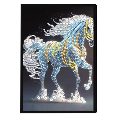 DCIDBEI Diamond Painting Notizbuch A5 Blank Diamond Painting Notizheft Diamant Painting Notebook Diamant Malerei Notizbuch Skizzenbuch Tagebuch für Schülerbüro Schulbedarf(50 Blätter) (Pferd) DCIDBEI Diamond Painting Notizbuch A5 Blank Diamond Painting Notizheft Diamant Painting Notebook Diamant Malerei Notizbuch Skizzenbuch Tagebuch für Schülerbüro Schulbedarf(50 Blätter) (Pferd) von DCIDBEI