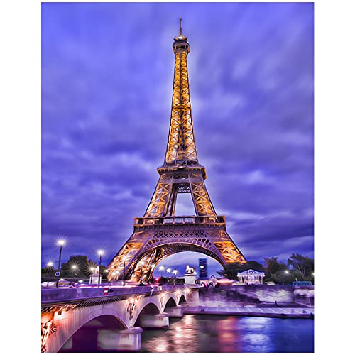 DCIDBEI DIY 5D Square Diamond Painting Eckige Steine 40x50 cm Malen nach Zahlen Diaman Aufkleber Gemälde Bastelset Mosaik Diamant Painting Bilder Groß Landschaft Eiffelturm Paris DCIDBEI DIY 5D Square Diamond Painting Eckige Steine 40x50 cm Malen nach Zahlen Diaman Aufkleber Gemälde Bastelset Mosaik Diamant Painting Bilder Groß Landschaft Eiffelturm Paris von DCIDBEI