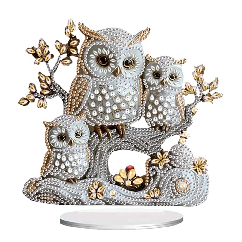 DCIDBEI DIY Diamond Painting Ornament Eule 13x18cm Diamond Painting Ornamente Diamant Malerei Kits Diamant Painting Tisch Deko Eulen Painting Tischdekoration Anfänger Desktop Dekoration Tiere DCIDBEI DIY Diamond Painting Ornament Eule 13x18cm Diamond Painting Ornamente Diamant Malerei Kits Diamant Painting Tisch Deko Eulen Painting Tischdekoration Anfänger Desktop Dekoration Tiere von DCIDBEI