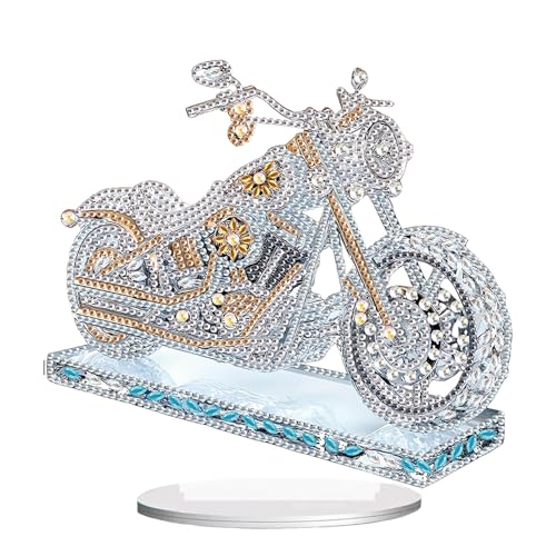 DCIDBEI DIY Diamond Painting Ornament Motorrad 13x20cm 5D Diamant Painting Tisch Deko Diamant Malerei Tischdekoration Ornamente Geschenke Sticken für Anfänger Hausgeschenk Deko Motorrad DCIDBEI DIY Diamond Painting Ornament Motorrad 13x20cm 5D Diamant Painting Tisch Deko Diamant Malerei Tischdekoration Ornamente Geschenke Sticken für Anfänger Hausgeschenk Deko Motorrad von DCIDBEI