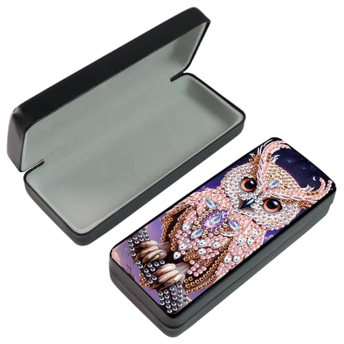 DCIDBEI Diamond Painting Aufbewahrungsbox Sonnenbrillen Tragbares Malen nach Zahlen Brillenetui Sonnenbrillenetui Sonnenbrillenbeutel Slim Case für Damen Herren Brille Kurzsichtig Modebrillen Eule DCIDBEI Diamond Painting Aufbewahrungsbox Sonnenbrillen Tragbares Malen nach Zahlen Brillenetui Sonnenbrillenetui Sonnenbrillenbeutel Slim Case für Damen Herren Brille Kurzsichtig Modebrillen Eule von DCIDBEI