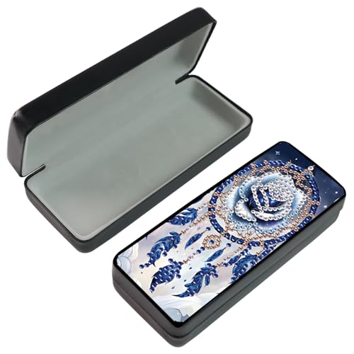 DCIDBEI Diamond Painting Augenbox Brillenglas -Zubehör Diamant Painting Brillen-Organizer Sonnenbrillenetui Hartschalen-Etui Kratzfest Auslaufsicher Leder Augenpflegeset Reise Rosen Traumfänger DCIDBEI Diamond Painting Augenbox Brillenglas -Zubehör Diamant Painting Brillen-Organizer Sonnenbrillenetui Hartschalen-Etui Kratzfest Auslaufsicher Leder Augenpflegeset Reise Rosen Traumfänger von DCIDBEI