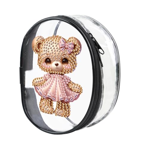 DCIDBEI Diamond Painting Börse mit Schlüsselring Diamant Painting Schlüsselmäppchen Münzgeldbörse Malen nach Zahlen Schlüsselaufbewahrungstasche Kopfhörertasche Coin Purse mit Reißverschluss Bär DCIDBEI Diamond Painting Börse mit Schlüsselring Diamant Painting Schlüsselmäppchen Münzgeldbörse Malen nach Zahlen Schlüsselaufbewahrungstasche Kopfhörertasche Coin Purse mit Reißverschluss Bär von DCIDBEI