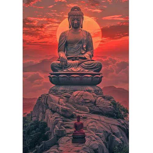 DCIDBEI Diamond Painting Buddha Groß 40x50cm Malen nach Zahlen Erwachsene Buddha Diamond Painting Buddha Sonnenuntergang Diamant Painting Liebe Mitgefühl Leinwand Bilder Groß DCIDBEI Diamond Painting Buddha Groß 40x50cm Malen nach Zahlen Erwachsene Buddha Diamond Painting Buddha Sonnenuntergang Diamant Painting Liebe Mitgefühl Leinwand Bilder Groß von DCIDBEI