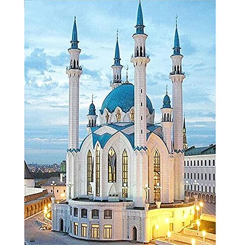 DCIDBEI Diamond Painting Eckige Steine Schloss 40x50 cm Square Drill Diamond Painting Schloss Kreml-Palast Malen Nach Zahlen Landschaft DIY Diamant Painting Bilder Landschaften Kreuzstich Stickerei DCIDBEI Diamond Painting Eckige Steine Schloss 40x50 cm Square Drill Diamond Painting Schloss Kreml-Palast Malen Nach Zahlen Landschaft DIY Diamant Painting Bilder Landschaften Kreuzstich Stickerei von DCIDBEI