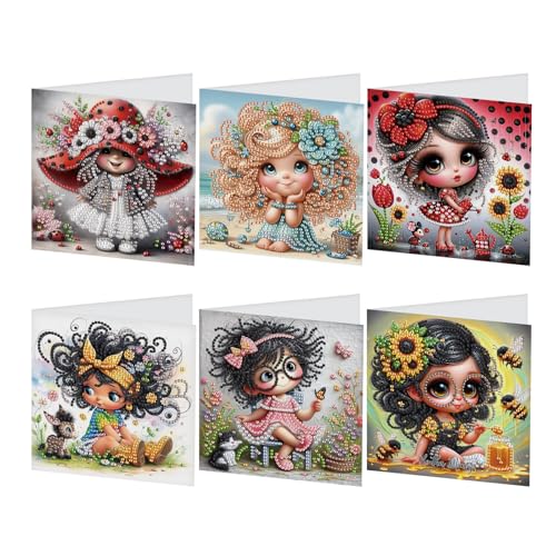 DCIDBEI Diamond Painting Geburtstagskarte Diamond Painting Karten 8 Stück DIY Diamant Painting Glückwunschkarten Geschenkkarte Malen nach Zahlen Geburtstagskarten Karte zum Abschied Engel Elf Fee DCIDBEI Diamond Painting Geburtstagskarte Diamond Painting Karten 8 Stück DIY Diamant Painting Glückwunschkarten Geschenkkarte Malen nach Zahlen Geburtstagskarten Karte zum Abschied Engel Elf Fee von DCIDBEI