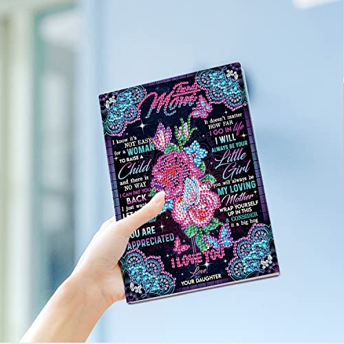 DCIDBEI Diamond Painting Notizbuch A5 Blanco Rose Blumen Malen nach Zahlen Erwachsene Tagebuch Diamond Painting Notizbücher Bastelset Diamond Painting Anfänger Geschenke für Mädchen DCIDBEI Diamond Painting Notizbuch A5 Blanco Rose Blumen Malen nach Zahlen Erwachsene Tagebuch Diamond Painting Notizbücher Bastelset Diamond Painting Anfänger Geschenke für Mädchen von DCIDBEI