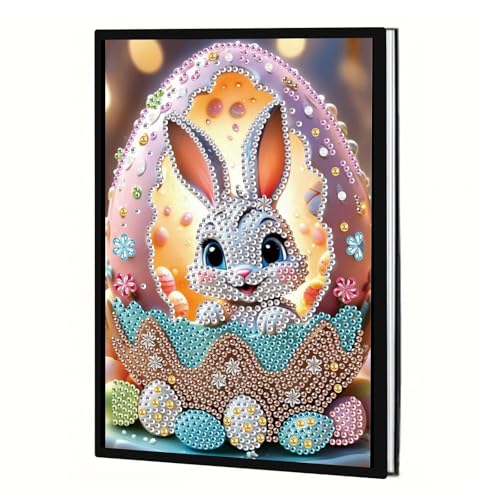 DCIDBEI Diamond Painting Notizbuch A5 Blank Malen nach Zahlen Erwachsene Tagebuch Diamond Painting Notizbücher Bastelset Diamant Painting Anfänger Geschenke Journal Buch Skizzenbuch Kaninchen Hase DCIDBEI Diamond Painting Notizbuch A5 Blank Malen nach Zahlen Erwachsene Tagebuch Diamond Painting Notizbücher Bastelset Diamant Painting Anfänger Geschenke Journal Buch Skizzenbuch Kaninchen Hase von DCIDBEI