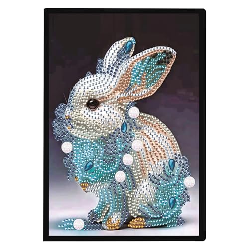 DCIDBEI Diamond Painting Notizbuch Hase Kaninchen A5 Blank Diamond Painting Notizheft Diamant Painting Notebook Diamant Malerei Notizbuch Skizzenbuch Tagebuch für Schülerbüro Schulbedarf(50 Blätter) DCIDBEI Diamond Painting Notizbuch Hase Kaninchen A5 Blank Diamond Painting Notizheft Diamant Painting Notebook Diamant Malerei Notizbuch Skizzenbuch Tagebuch für Schülerbüro Schulbedarf(50 Blätter) von DCIDBEI