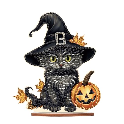 DCIDBEI Diamond Painting Ornamente Katze Kürbis 13x20cm Diamant Malerei Tischdeko Halloween Diamant Painting Tisch Deko Katze Malen nach Zahlen Ornament Stickbilder Erwachsene Anfänger Geschenk DCIDBEI Diamond Painting Ornamente Katze Kürbis 13x20cm Diamant Malerei Tischdeko Halloween Diamant Painting Tisch Deko Katze Malen nach Zahlen Ornament Stickbilder Erwachsene Anfänger Geschenk von DCIDBEI
