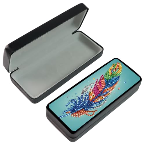 DCIDBEI Diamond Painting Reisebehälter Koffer Perlenbilder Erwachsene Augenbox Diamant Painting Schutzhüllen für Brillen Augenpflegeset Reise-Brillenaufbewahrungshalter Augenbehälter Feder DCIDBEI Diamond Painting Reisebehälter Koffer Perlenbilder Erwachsene Augenbox Diamant Painting Schutzhüllen für Brillen Augenpflegeset Reise-Brillenaufbewahrungshalter Augenbehälter Feder von DCIDBEI