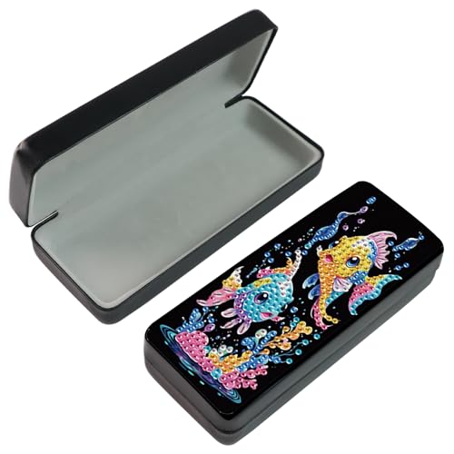 DCIDBEI Diamond Painting Schutzhüllen Brillenetui Brillenschutz Augenbox Brillenglas-Zubehör Diamant Painting Bilder Brillen-Organizer Augenpflegeset Reise Malen nach Zahlen Sonnenbrillenfall Fische DCIDBEI Diamond Painting Schutzhüllen Brillenetui Brillenschutz Augenbox Brillenglas-Zubehör Diamant Painting Bilder Brillen-Organizer Augenpflegeset Reise Malen nach Zahlen Sonnenbrillenfall Fische von DCIDBEI