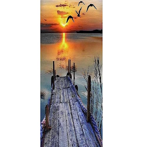 DCIDBEI Diamond Painting Sonnenuntergang Vögel 50x110 cm Sonnenaufgang Meer Landschaften und Natur Diamant Bilder Erwachsene Groß Landschaft Brücke DCIDBEI Diamond Painting Sonnenuntergang Vögel 50x110 cm Sonnenaufgang Meer Landschaften und Natur Diamant Bilder Erwachsene Groß Landschaft Brücke von DCIDBEI
