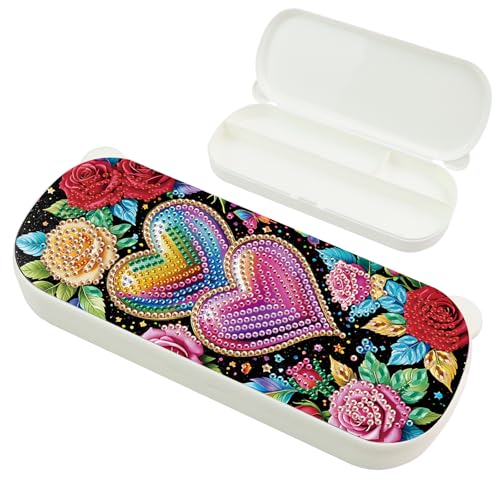 DCIDBEI Diamond Painting Stiftebox 22x8.8cm Malen nach Zahlen Aufbewahrungsbox Diamant Painting Stifte Organizer Tools Container Bürobedarf Aufbewahrungsbox Stickbilder Erwachsene Liebe Herz DCIDBEI Diamond Painting Stiftebox 22x8.8cm Malen nach Zahlen Aufbewahrungsbox Diamant Painting Stifte Organizer Tools Container Bürobedarf Aufbewahrungsbox Stickbilder Erwachsene Liebe Herz von DCIDBEI