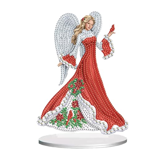 DCIDBEI Diamond painting Tischdekoration Weihnachten 14x20cm DIY Diamond Painting Ornamente DIY Diamant Malerei Kits Perlenbilder Malen nach Zahlen Erwachsene Ornament Fee Engel Elf Desktop Deko DCIDBEI Diamond painting Tischdekoration Weihnachten 14x20cm DIY Diamond Painting Ornamente DIY Diamant Malerei Kits Perlenbilder Malen nach Zahlen Erwachsene Ornament Fee Engel Elf Desktop Deko von DCIDBEI
