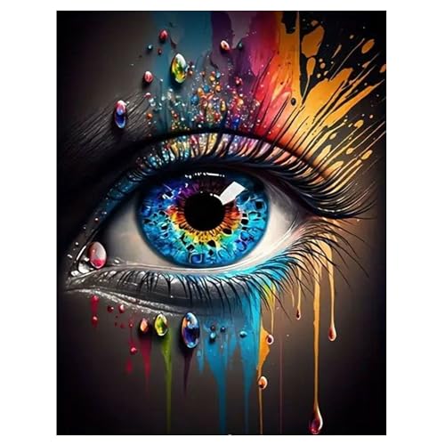 DCIDBEI Groß und Klar Diamond Painting Fluoreszierend 40x50cm Malen nach Zahlen Pop Art Malen nach Zahlen Graffiti Street Art Diamond Painting Auge Schöne Augen - Fenster zur Seele DCIDBEI Groß und Klar Diamond Painting Fluoreszierend 40x50cm Malen nach Zahlen Pop Art Malen nach Zahlen Graffiti Street Art Diamond Painting Auge Schöne Augen - Fenster zur Seele von DCIDBEI