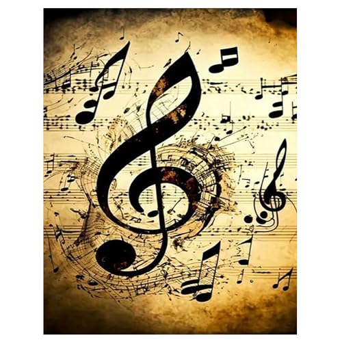 DCIDBEI Groß und Klar Diamond Painting Musiknotation 40x50cm Diamant Painting Bilder Musik Basteln Erwachsene Frauen Malen nach Zahlen Erwachsene Musiknotation Daiments Painting Musik Vintage DCIDBEI Groß und Klar Diamond Painting Musiknotation 40x50cm Diamant Painting Bilder Musik Basteln Erwachsene Frauen Malen nach Zahlen Erwachsene Musiknotation Daiments Painting Musik Vintage von DCIDBEI
