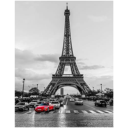 DCIDBEI Square Diamond Painting Eckige Steine 40x50 cm Diamond Painting Bilder Groß DIY 5D Diamant Malerei Malen nach Zahlen Kreuzstich Stickerei Landschaft Eiffelturm Paris in Regen Puzzle Strass DCIDBEI Square Diamond Painting Eckige Steine 40x50 cm Diamond Painting Bilder Groß DIY 5D Diamant Malerei Malen nach Zahlen Kreuzstich Stickerei Landschaft Eiffelturm Paris in Regen Puzzle Strass von DCIDBEI