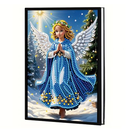 DCIDBEI Weihnachten Diamond Painting Notizbuch DIY 5D Diamant Malerei Notizbuch A5 Tagebuch Hunde Skizzenbuch Tagebuch Journal Buch Engel Elf Fee Schreibblock Geburtstag Weihnachten Notizbücher DCIDBEI Weihnachten Diamond Painting Notizbuch DIY 5D Diamant Malerei Notizbuch A5 Tagebuch Hunde Skizzenbuch Tagebuch Journal Buch Engel Elf Fee Schreibblock Geburtstag Weihnachten Notizbücher von DCIDBEI
