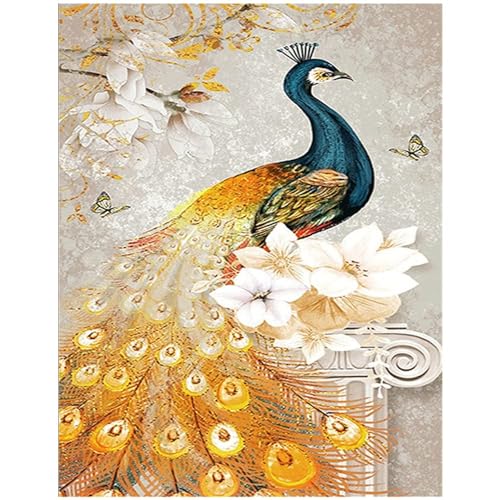Diamant Painting Quadratische Steine Pfau 40x50cm Eckige Steine Diamond Painting Full Groß Square Drill Malen nach Zahlen Stitch Kreuzstich Diamant Painting Bilder Mosaik Leinwand Malerei Bastelset Diamant Painting Quadratische Steine Pfau 40x50cm Eckige Steine Diamond Painting Full Groß Square Drill Malen nach Zahlen Stitch Kreuzstich Diamant Painting Bilder Mosaik Leinwand Malerei Bastelset von DCIDBEI