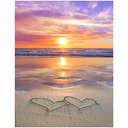 Square Diamond Painting Eckige Steine 40x50 cm 5D Diamant Painting Bilder Erwachsene Quadratische Diamanten Malerei Malen nach Zahlen Aufkleber Gemälde Landschaft Strand Meer Sonnenuntergang Herz Square Diamond Painting Eckige Steine 40x50 cm 5D Diamant Painting Bilder Erwachsene Quadratische Diamanten Malerei Malen nach Zahlen Aufkleber Gemälde Landschaft Strand Meer Sonnenuntergang Herz von DCIDBEI