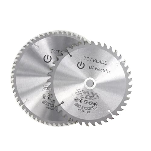 1 stücke TCT holzbearbeitung sägeblatt 4/6/7/8 zoll 30T/40T/60T multifunktionale kreisförmige trennscheibe for schneiden holz schneiden werkzeuge(7 Inchx2.2x25.4x60T) von DCJJLWIG