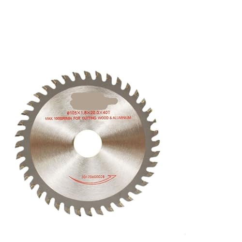 105 mm, 40 Zähne, 4 Zoll Kreissägeblätter, 105 x 1,8 x 20 mm x 40 Zähne, Sägeblätter for Schneiden von Holz, Aluminium. Aufnahme 20/16 mm(3 Pieces) von DCJJLWIG