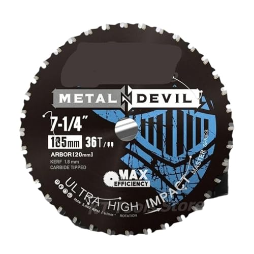 110/115/125/145/150/185 mm Kaltsägeblatt, Trennscheibe for Metall und Stahl, Hartmetall-Sägeblatt for Winkeleisen, Gewindestangen, Leitungen(110mmx20mmx28T) von DCJJLWIG