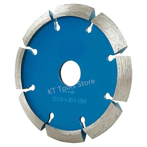 110 mm Diamant-Rissfräserblatt mit 7/8/10 mm Dicke, Kreissägeblatt, Nuttrennscheibe for Wand, Beton, Marmor, Granit(8mm thickness) von DCJJLWIG