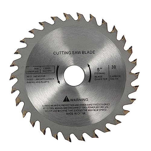 125 mm Trennscheibe for Hartholz, dünne Metall-Kunststoff-Werkstücke, DIY-Schneiden(4.5inch) von DCJJLWIG