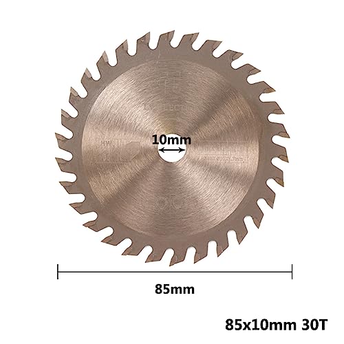 1pc 85x1 0/15mm Kreissäge Klinge for Holz TiCN Beschichtet TCT Sägeblatt 24T/30T/36T Trennscheibe Holzbearbeitung Rad Discs Säge Disc(85x10x30T) von DCJJLWIG