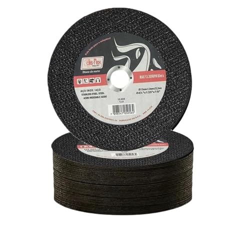 4,5 Zoll Trennscheiben 4,5" x 0,04" x 7/8" for Metall und Edelstahl, Trennscheibe for Winkelschleifer, Scheiben mit aggressivem Schnitt von DCJJLWIG