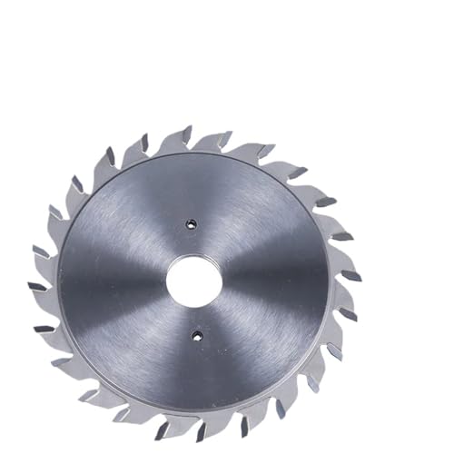 Kreissägeblatt aus Wolframstahl for die Holzbearbeitung, Trennscheiben for Plattensägen, Formatkreissägen, Holzschneiden, 120 mm (12 + 12) T(120x20X3.0-4.0) von DCJJLWIG