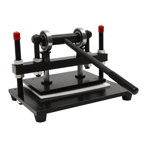 Leder schneidemaschine Lederstanze, Manuelle Leder Stanzmaschine 34 x 22 cm Leder Prägemaschine 2 t Belastbare Lochmaschine für für Leder, Stoffe, Silikon, Gummi, Bücher, Papier Leder schneidemaschine Lederstanze, Manuelle Leder Stanzmaschine 34 x 22 cm Leder Prägemaschine 2 t Belastbare Lochmaschine für für Leder, Stoffe, Silikon, Gummi, Bücher, Papier von DCSYOG