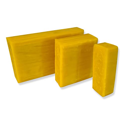 DD Composite Modellierwachs gelb Filling Wax für Formenbau Modellbau wiederverwendbar lebensmittelecht geruchlos weiche und geschmeidige Wachsmasse, Gewicht:325g von DD Composite