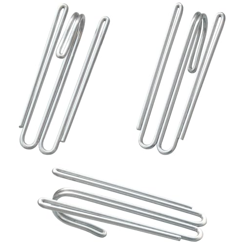 40 Stück Gardinenhaken Vorhangfaltenhaken aus Metall 40 Stück Gardinenhaken Vorhangfaltenhaken aus Metall von DDHOMIN