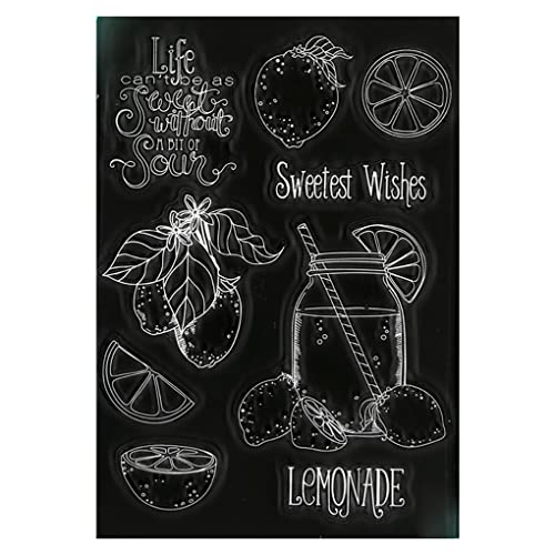 DDOUJOY Lemon Sweetest Wishes Limonade Hintergrund Transparente Stempel für Kartenherstellung Dekoration und DIY Scrapbooking 3020933 DDOUJOY Lemon Sweetest Wishes Limonade Hintergrund Transparente Stempel für Kartenherstellung Dekoration und DIY Scrapbooking 3020933 von DDOUJOY