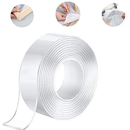 3 Meter Doppelseitiges Klebeband Waschbares Spurloses Klebeband Nano Doppelseitige Nano Tape Spurloses Ablösbar Spurlos Klebekraft, Wasserdicht, Hitzebeständig für Teppich Fotorahmen Küche 3 Meter Doppelseitiges Klebeband Waschbares Spurloses Klebeband Nano Doppelseitige Nano Tape Spurloses Ablösbar Spurlos Klebekraft, Wasserdicht, Hitzebeständig für Teppich Fotorahmen Küche von DDSHUN