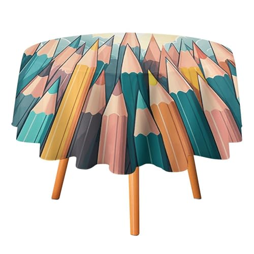 DDTKLSNV Runde Tischdecke mit Wolken, 178 x 177,8 cm, wasserdicht, knitterfrei, schmutzabweisend, waschbar, Tischdecke für Picknick, Party, Esszimmer, Heimdekoration DDTKLSNV Runde Tischdecke mit Wolken, 178 x 177,8 cm, wasserdicht, knitterfrei, schmutzabweisend, waschbar, Tischdecke für Picknick, Party, Esszimmer, Heimdekoration von DDTKLSNV