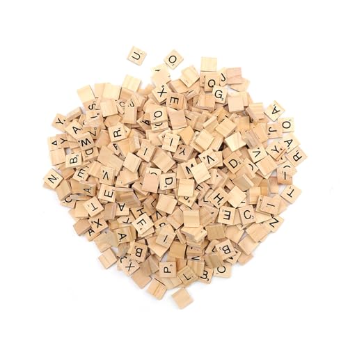 500 Stück Scrabble Buchstaben Holz,DEANKEJI Holzbuchstaben zum Basteln A bis Z Alle Haben Nummerierung, Holzbuchstaben Klein wird für Kunsthandwerk Verwendet, zum Lernen von Kindern 500 Stück Scrabble Buchstaben Holz,DEANKEJI Holzbuchstaben zum Basteln A bis Z Alle Haben Nummerierung, Holzbuchstaben Klein wird für Kunsthandwerk Verwendet, zum Lernen von Kindern von DEANKEJI