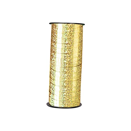 DEARMAMY 1 Pcs 100 Partydekoration Metallisch Verpackung Geschenkband Ballonbänder von DEARMAMY